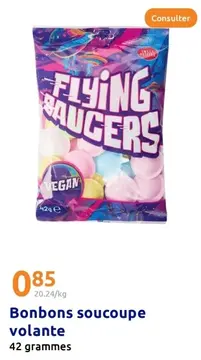Offre: Bonbons soucoupe volante