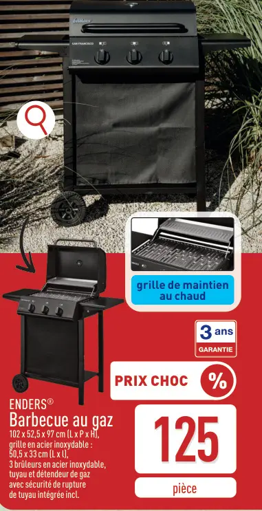 Offre: Barbecue au gaz
