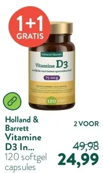 Aanbieding: Vitamine D3 In Olijfolie