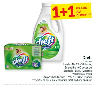 Offre: Dreft Lessive