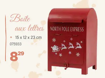 Offre: Boîte aux lettres