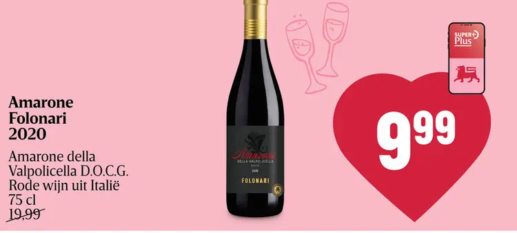 Promotie: Amarone Folonari 2020