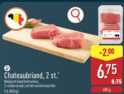 Promotie: Chateaubriand, 2 st.