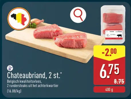 Promotie: Chateaubriand, 2 st.