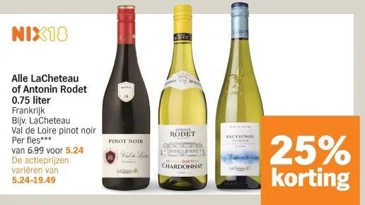 Aanbieding: LaCheteau of Antonin Rodet