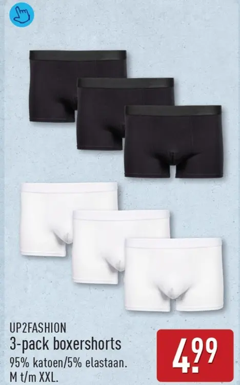Aanbieding: 3-pack boxershorts