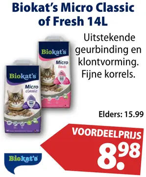 Aanbieding: Biokat's Micro Classic of Fresh