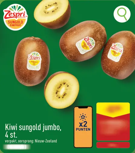 Promotie: Kiwi sungold jumbo