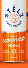 Aanbieding: Stelz Hard Lemonade Orange