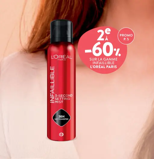 Offre: Infaillible 3-second setting mist