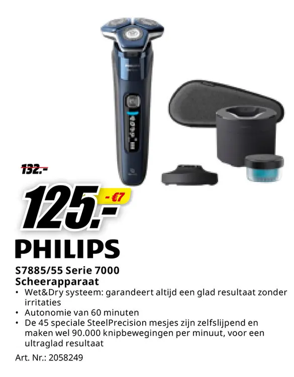 Promotie: S7885/55 Serie 7000 Scheerapparaat