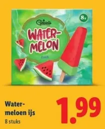 Aanbieding: Watermeloen ijs
