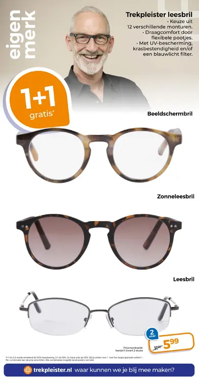 Aanbieding: Leesbril