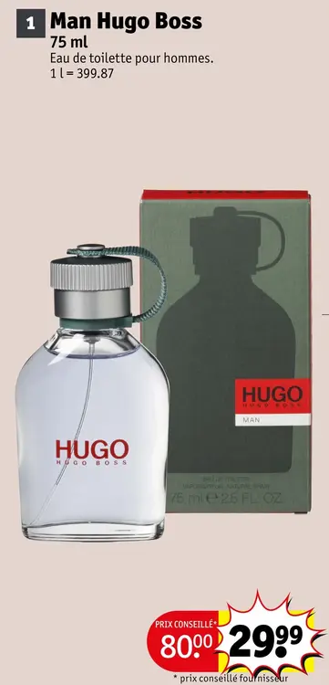 Offre: Man Hugo Boss