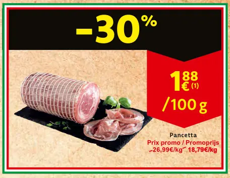 Offre: Pancetta
