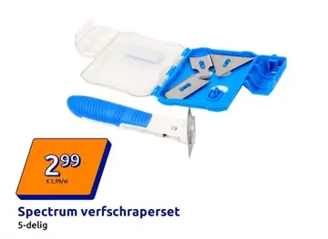 Aanbieding: Spectrum verfschraperset