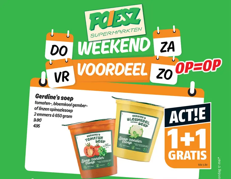 Aanbieding: Gerdine's soep