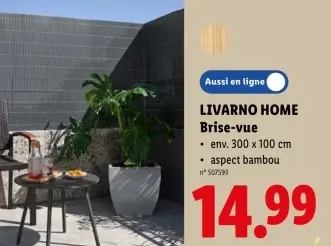 Offre: Brise-vue