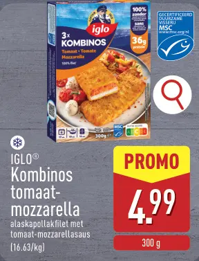 Promotie: Kombinos tomaat-mozzarella