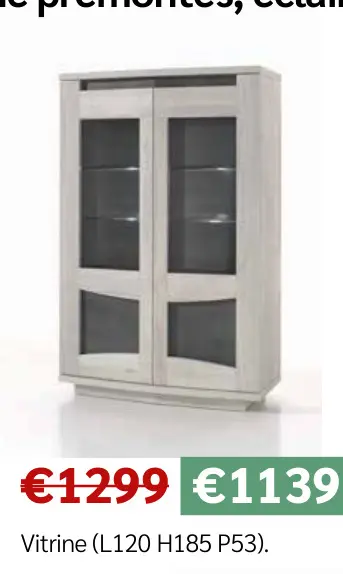 Offre: Vitrine
