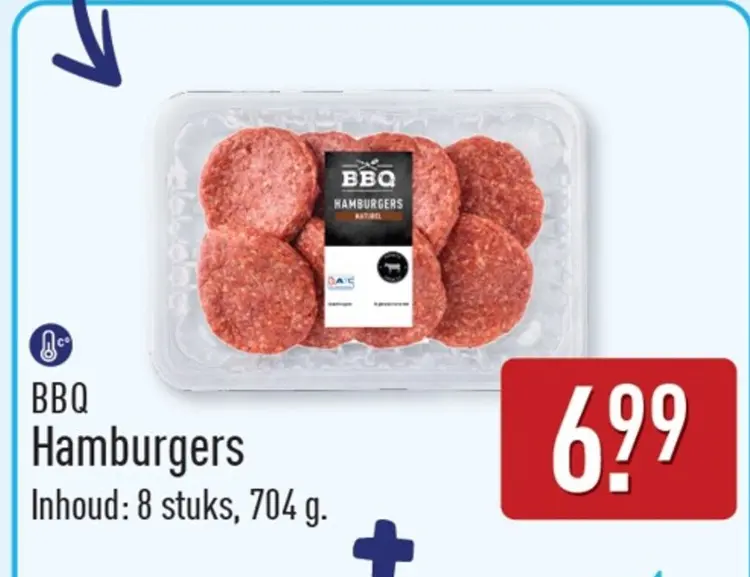 Aanbieding: BBQ Hamburgers