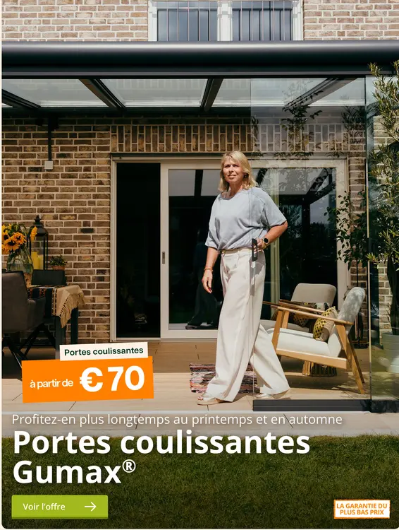 Offre: Portes coulissantes