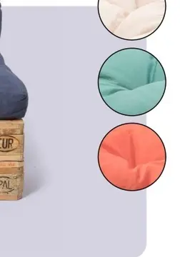Aanbieding: Palletkussens - donkerblauw - set van 2