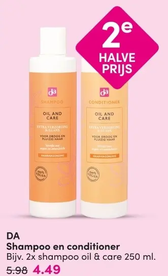 Aanbieding: Shampoo en conditioner