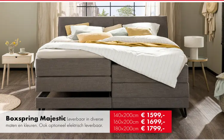Aanbieding: Majestic boxspring