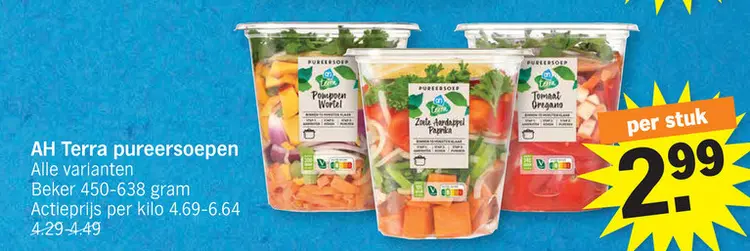 Offre: AH Terra pureersoepen