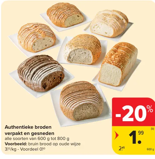 Aanbieding: Authentieke broden