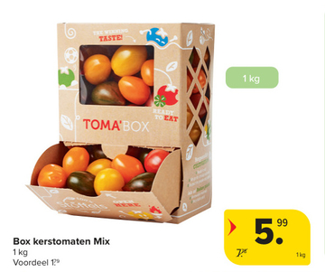 Aanbieding: Box kerstomaten Mix