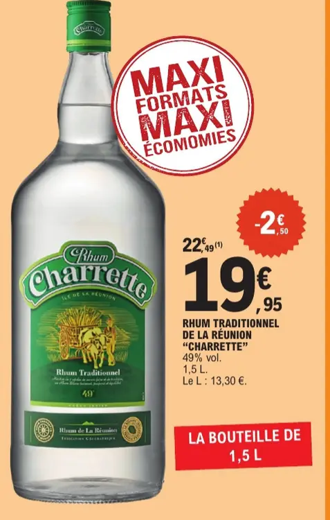 Offre: Rhum traditionnel de la réunion