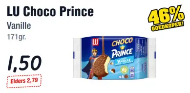 Aanbieding: Choco Prince Vanille