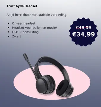 Aanbieding: Trust Ayda Headset