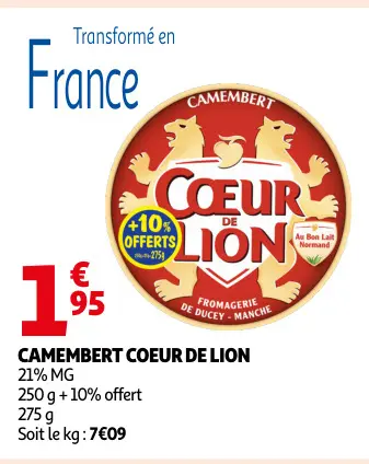 Offre: Camembert