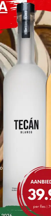 Aanbieding: TECÁN Tequila Blanco & Reposado