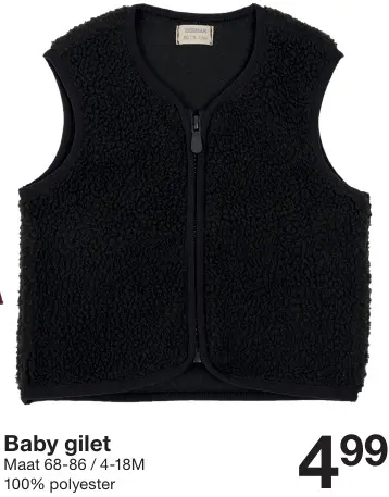 Aanbieding: Baby gilet