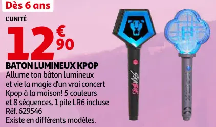 Promotie: Baton lumineux kpop