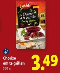 Aanbieding: Chorizo om te grillen