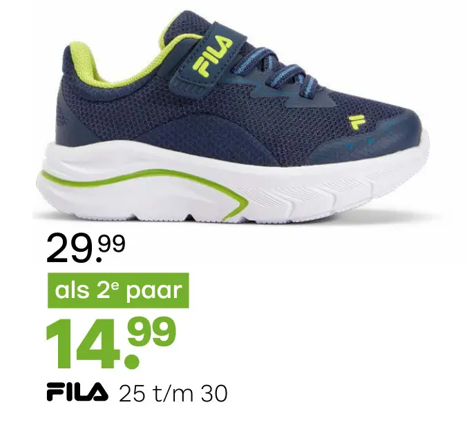 Promotie: Sneakers blauw