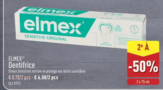 Offre: Dentifrice