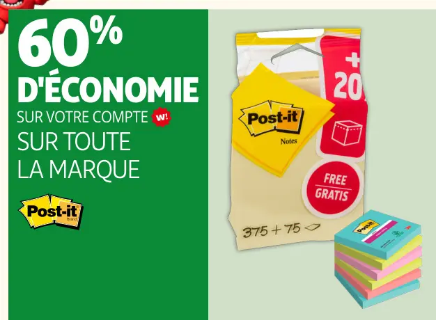 Promotie: Post-it Notes