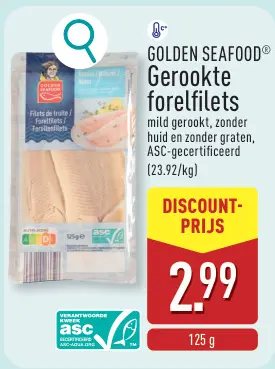 Promotie: Gerookte forelfilets