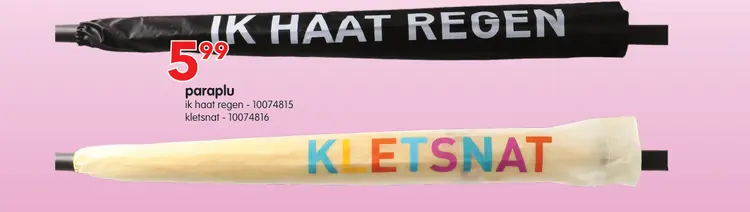 Promotie: paraplu