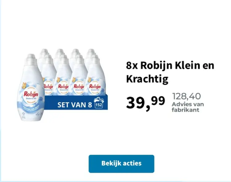 Promotie: Robijn Klein en Krachtig