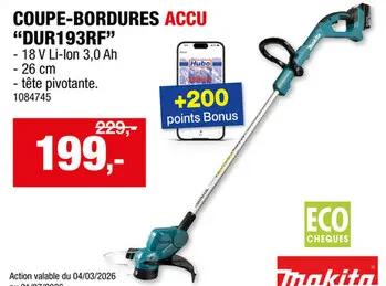 Offre: Makita DUR193RF