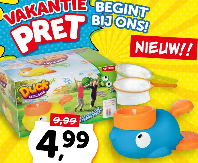 Promotie: Duck catch game