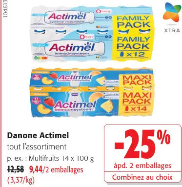 Offre: Actimel