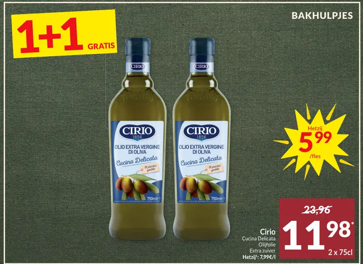 Promotie: Olio Extra Vergine Di Oliva Cucina Delicata